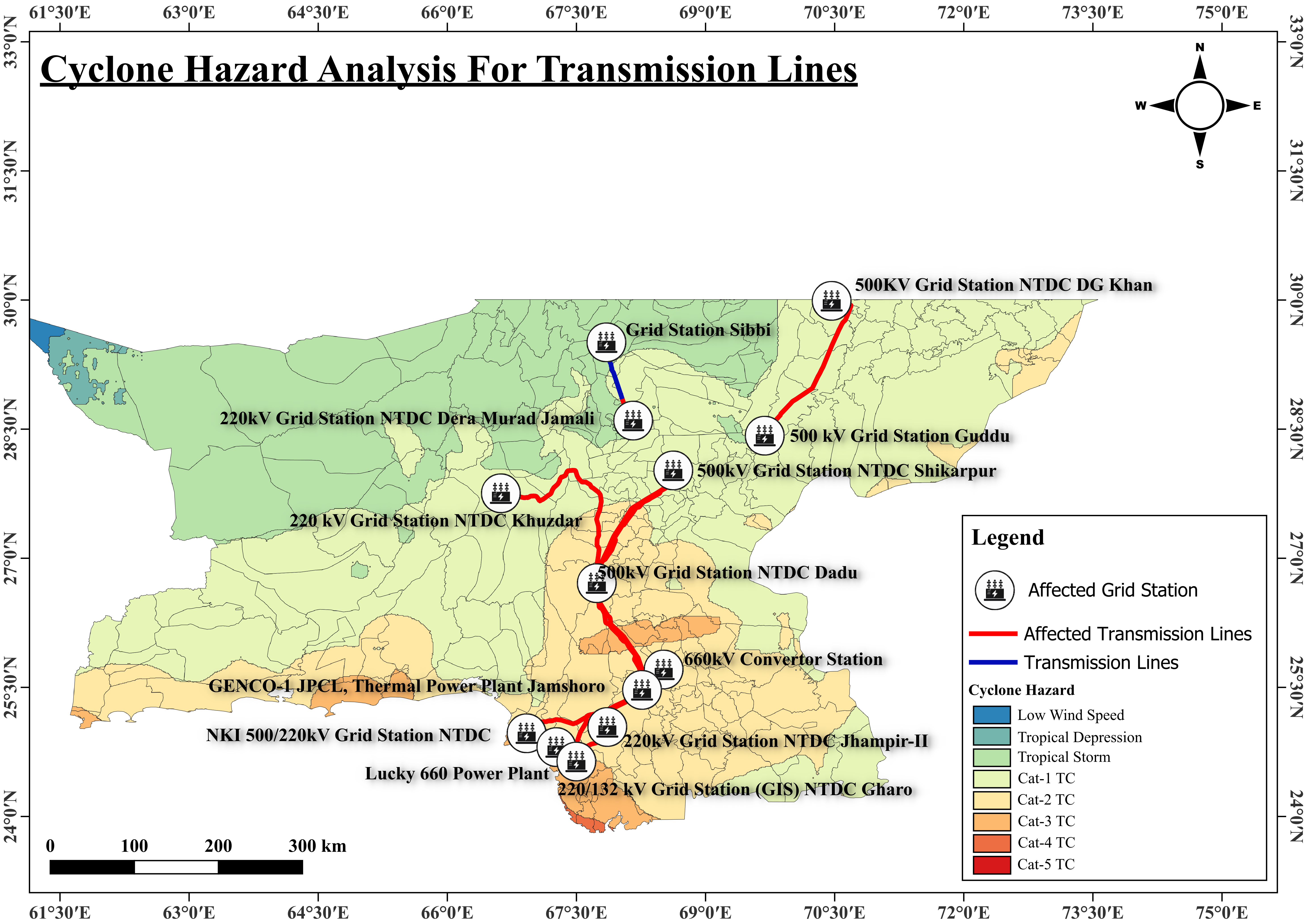 NGCP infrastructure risk map